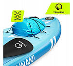 Надувная доска для SUP TSUNAMI 320 СМ с аксессуарами, фото 5