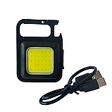 Ліхтарик міні акумуляторний алюмінієвий LED, фото 4