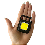 Ліхтарик міні акумуляторний алюмінієвий LED, фото 2