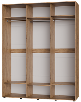 Шафа-купе 1900х600, 3 двері (Алекса)