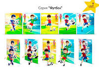 Зошит шкільний 12 л. «Gold Brisk» +УФ лак ТВ-48/4D* Футбол коса лінія