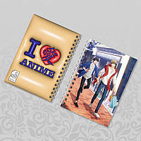 Блокнот Аніме А6 на пружині в клітинку Dakaretai Otoko 1-i ni Odosarete Imasu / Загроза для хлопця №1 48 арк. 010