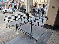 Пандуси з металевого решітчастого настилу відповідно до норм ДБН