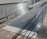 Пандуси з металевого решітчастого настилу відповідно до норм ДБН, фото 3