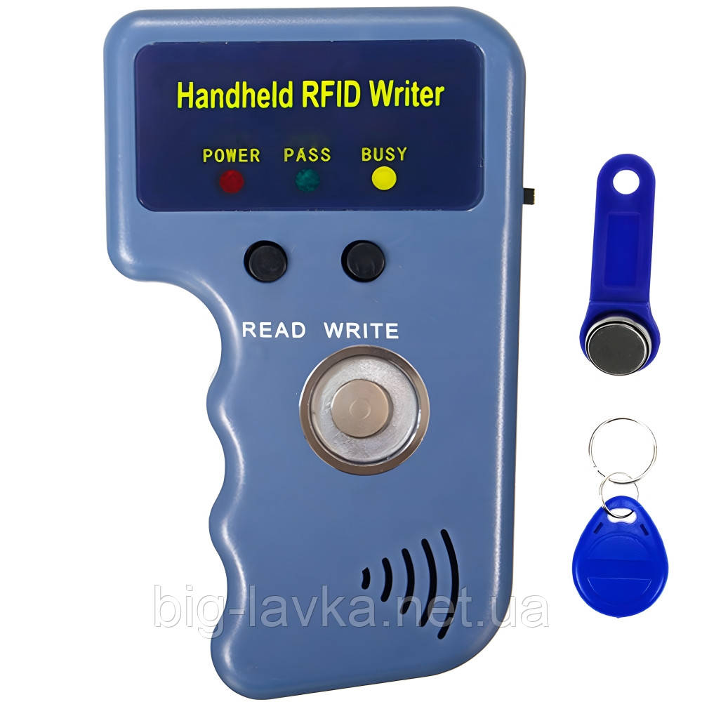 Публікатор ключів та міток для домофону RFID 125 КГц  Синій