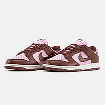 Жіночі кросівки Nike SB Dunk Low Pink Brown | М'яка амортизація та комфорт, фото 4