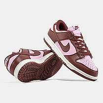 Жіночі кросівки Nike SB Dunk Low Pink Brown | М'яка амортизація та комфорт, фото 5