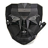 Маска Squid Game із серіалу Гра в кальмара пластикова з гумкою для рольових ігор, вечірок і Гелловіна, фото 7