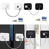 Замок безпеки для вікон і холодильників з обмеженням відкривання для дітей і літніх, фото 6