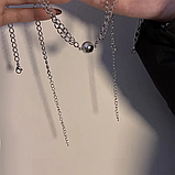 Парні кулони для закоханих на магніті нерозлучники дві половинки Love, фото 3