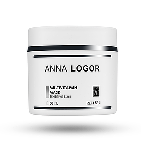 Мультивітамінна гелева маска для чутливої шкіри Art.694 Anna Logor Multivitamin Mask 50 ml