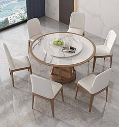 Круглий дерев'яний стіл. Модель RD-0325