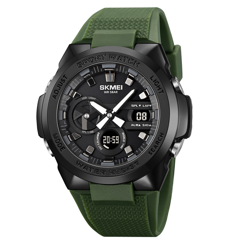 Skmei 2105 Чоловічий наручний годинник зелений