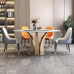 Круглий мармуровий стіл. Модель RD-0314