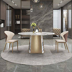 Круглий мармуровий стіл. Модель RD-0319