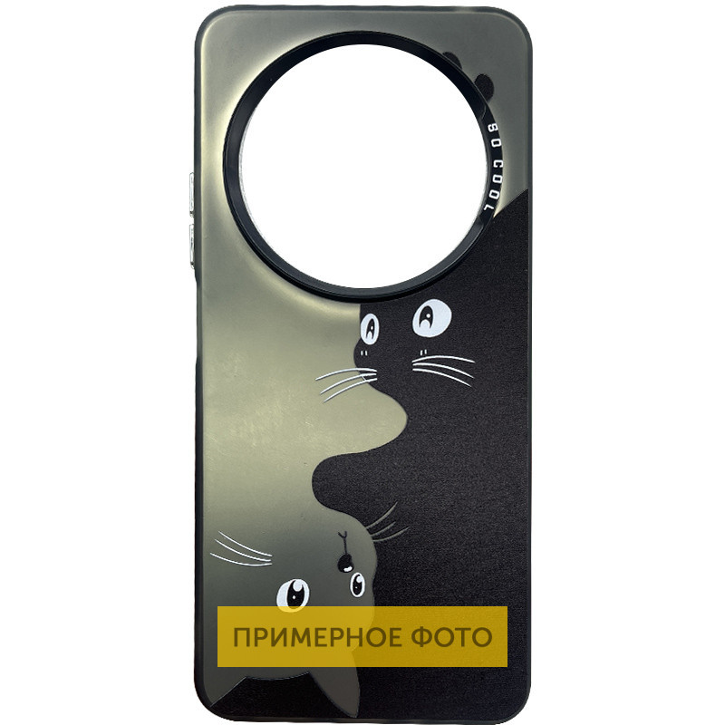 Композитний TPU+PC чохол So Cool Print для Xiaomi Redmi Note 14 Pro 4G з крутим принтом: Cats, фото 1