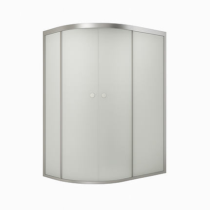 Душова кабіна Shower SATURN STN-062 R 120х80х190 см без піддону права розсувні двері матове скло 5мм, фото 1
