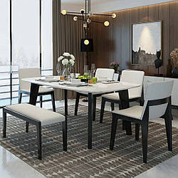 Мармуровий обідній стіл RD-0781