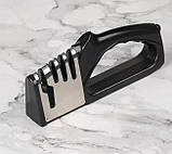 Багатофункціональна компактна точилка для ножів і ножиць 4-в-1, фото 2