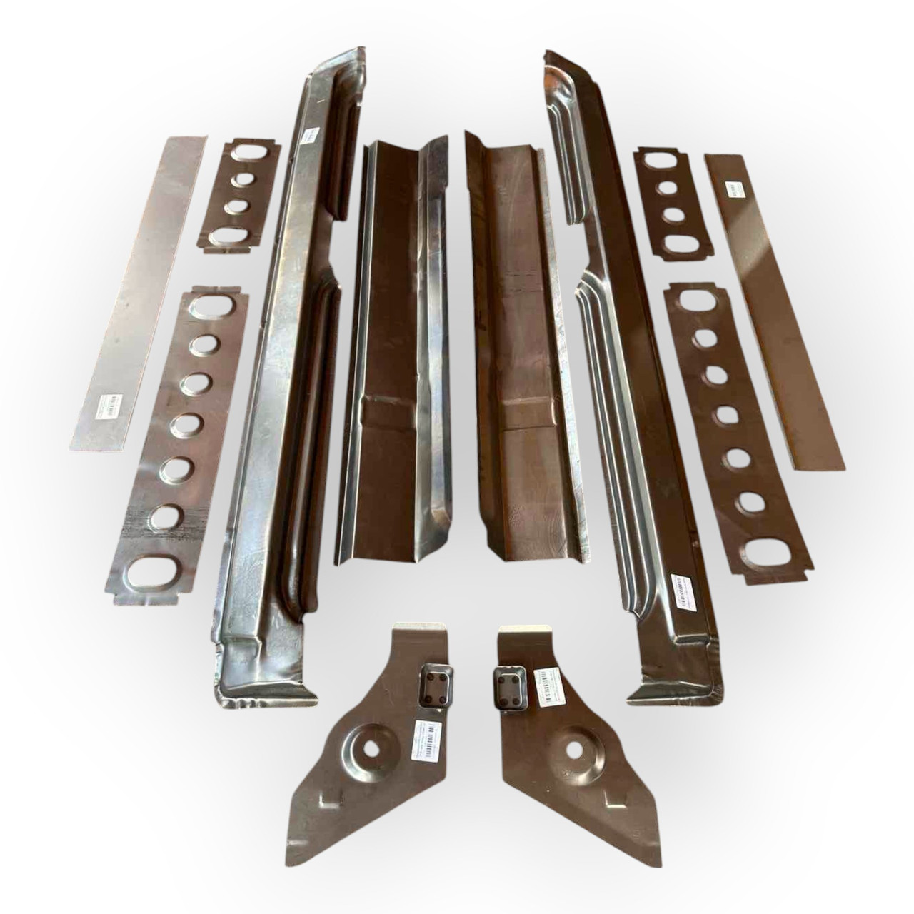 Поріг+вн.короб+підсилювач+з'єднувач ВАЗ 2109,099,2115 (Україна) ком-12 частей, фото 1