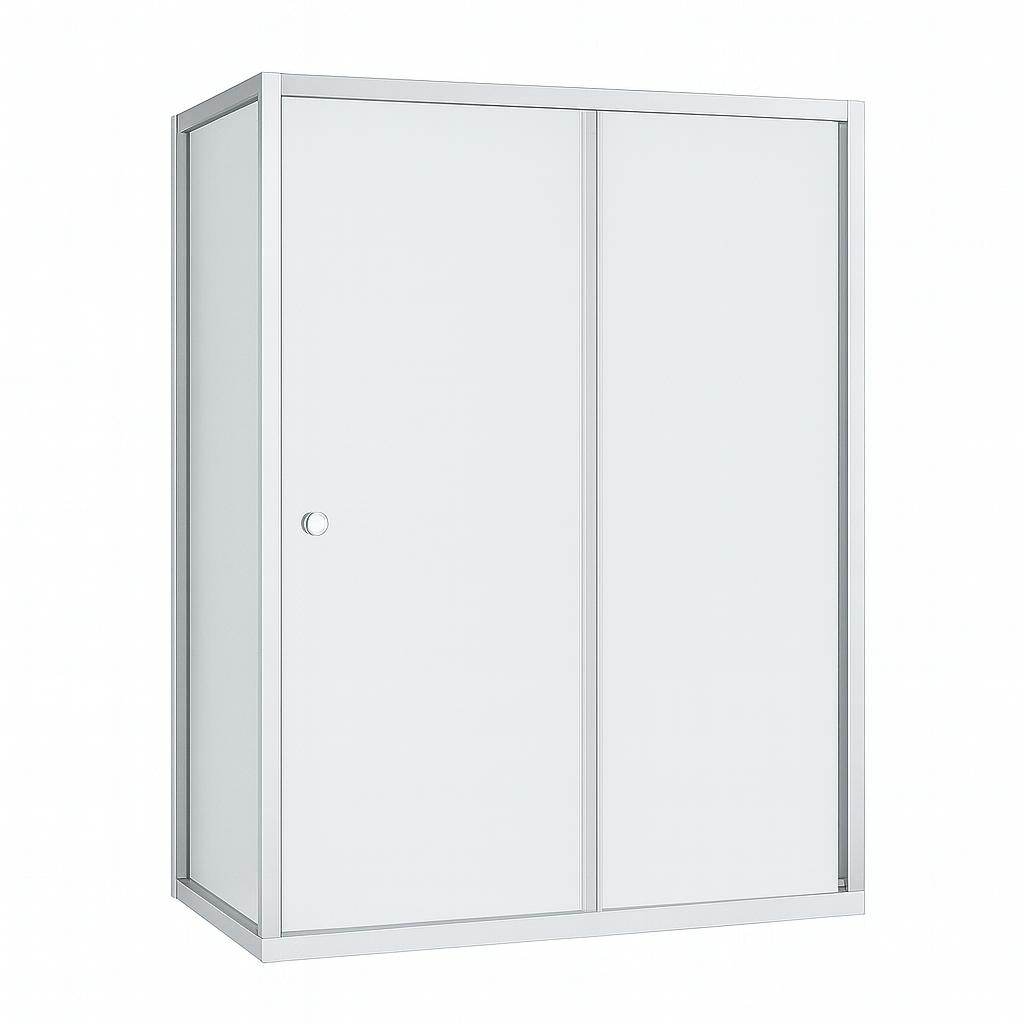 Душова кабіна Shower SATURN STN-412 120х90х190 см без піддону розсувні двері прозоре скло 6 мм