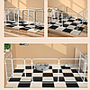 Металевий манеж вольєр для цуценят Springos 120 x 60 x 60 см Чорний, фото 9