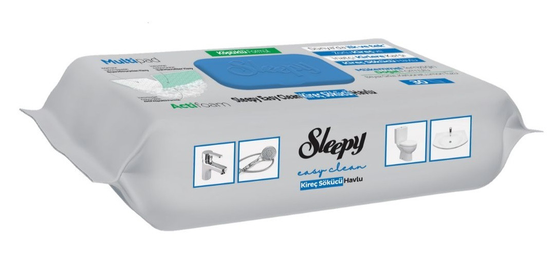 Вологі серветки для прибирання ванної кімнати Sleepy Easy Clean 30 шт