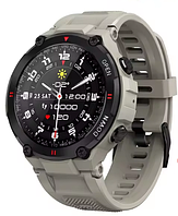 Смарт часы для военных водонепроницаемые и противоударные, тактические Smart Watch с функцией звонков