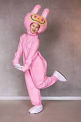Костюм для аніматорів Лабубу рожева