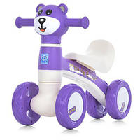 Дитяча каталка толокар "Ведмедик" з музикою та світлом для хлопчика та дівчинки M 5762-9