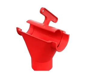 Опуск кормороздачі із засувкою для труби d 60 мм