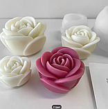 Силіконова форма Троянда велика, фото 4