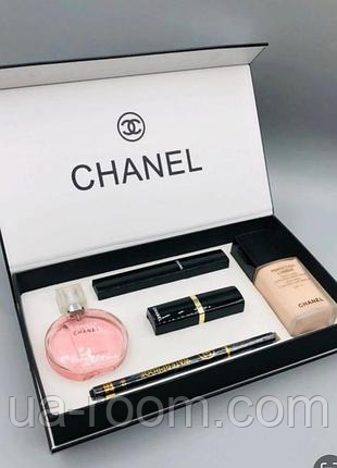 Набір Chanel парфум + тон, фото 1