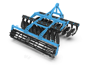 Дисковий лущильник DEFT 2,1 RS навісний диск (560 мм) на резинових демпферах