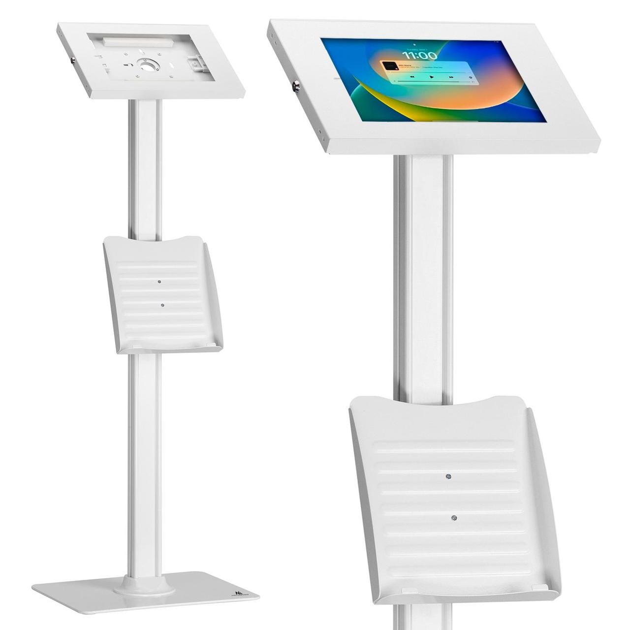 Підставка для рекламного планшета iPad підлогова із замком 9,7"-11" стійка кронштейн тримач, фото 1