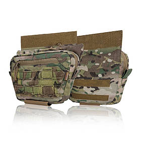 Cумка для захисту паху Militex Cordura original USA Multicam L