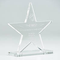 Кубок Зірка із акрилу 174х165х50 мм