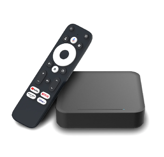 RockTek GT2 1/32 GB | медіаплеєр Android TV з сертіфікованим Netflix, Dolby VISION, Dolby ATMOS, DFS WiFi 6