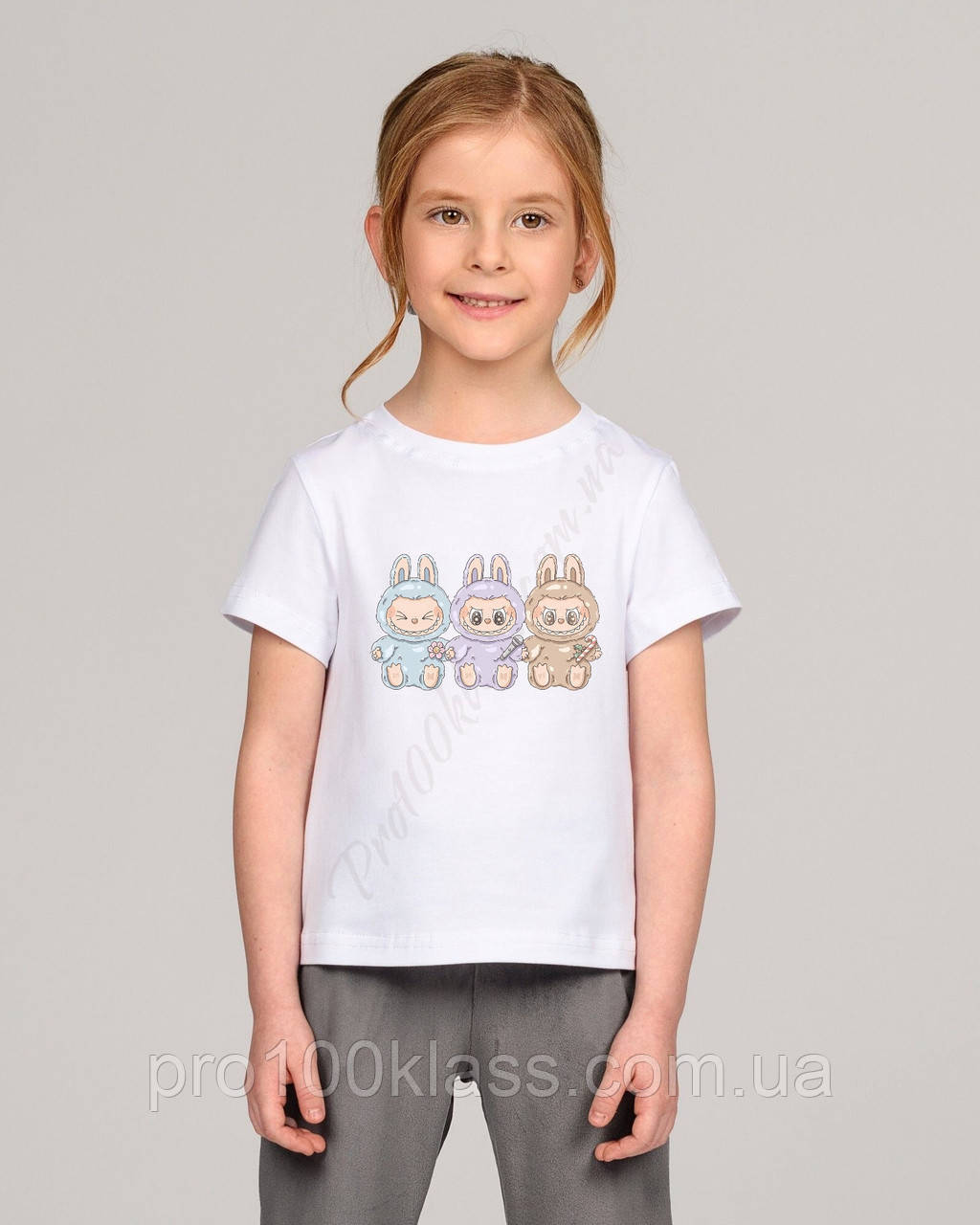 Футболка дитяча Лабубу Labubu, фото 1
