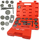 Набір для заміни та встановлення гальмівних колодок Mar-Pol M57690A – професійний комплект 13 предметів у кейсі для обслуговування, фото 2