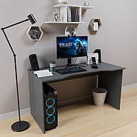 Стіл компʼютерний ігровий Кратос Антрацит