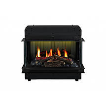 Підлоговий декоративний електрокамін з 5d ефектом Dimplex Opti-V Vista 70 III (тристоронній), фото 5