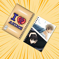 Блокнот Аніме А6 на пружині в клітинку Dakaretai Otoko 1-i ni Odosarete Imasu / Загроза для хлопця №1 48 арк. 005