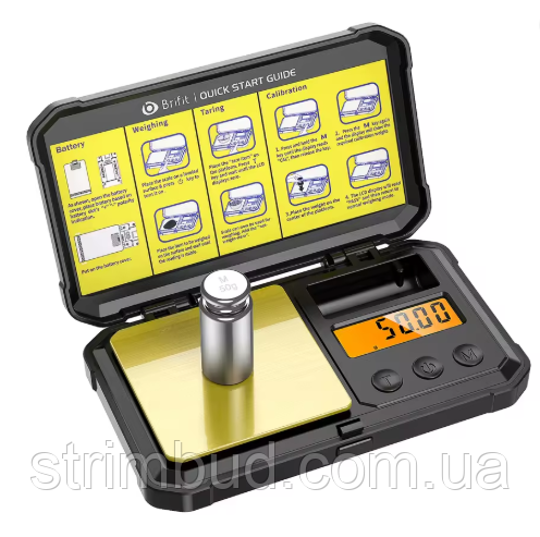 Вага ювелірна Brifit KA84B (200/0,01 г), фото 1