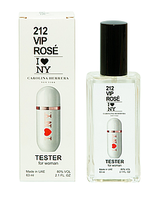 Тестер Carolina Herrera 212 VIP Rose I Love NY, 63 мл.