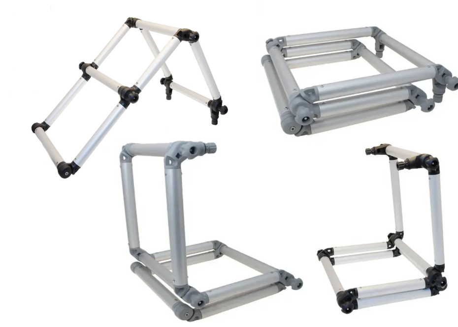 Алюмінієві розкладні сходинки 1000×32 мм FASTen Fl032, фото 1