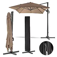 Садова Парасолька TAPAS 296 x 296 см Антрацит / Коричнева