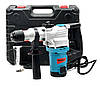 Перфоратор бочковий Makita HR550Z (1700 Вт, 7 Дж) Мережевий перфоратор Макіта з патроном sds-plus у кейсі, фото 2