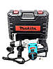 Перфоратор бочковий Makita HR550Z (1700 Вт, 7 Дж) Мережевий перфоратор Макіта з патроном sds-plus у кейсі, фото 6