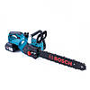 Безщіткова акумуляторна пила BOSCH (48V, 6 Ah) Потужна пила Бош із шиною 40 см для дров, фото 2